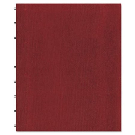 BLUELINE Blueline AF11150.83 MiracleBind Notebook  College-Margin  11 x 9.06  White  75 Sheets  Red Cover AF11150.83